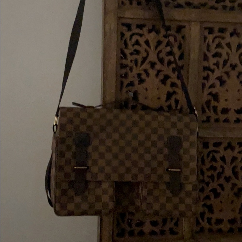 Vintage runway Louis Vuitton satchel
